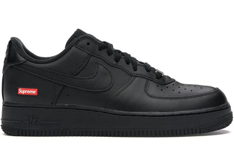 Nike Air Force 1 Low Supreme Black - CU9225-001