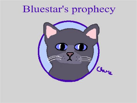 Bluestar's Prophecy fan art cover | Warrior Cats