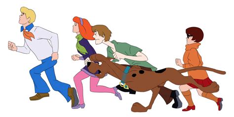 Gang Running Animation - 1969 Versions : r/Scoobydoo