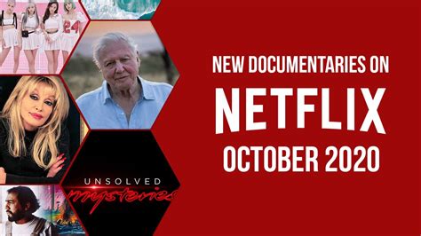 New Documentaries Coming to Netflix in October 2020 - What's on Netflix