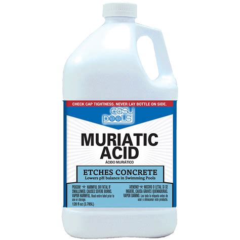 Easy Muriatic Acid 2 gallons – Easy Pool Shop