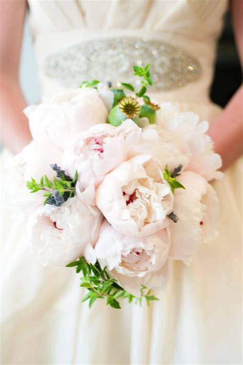 Pale Pink Peony Bouquet - Elizabeth Anne Designs: The Wedding Blog