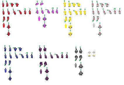 GBA Pikmin sprites by MarioKid1285 on DeviantArt