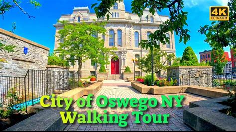 Walking tour downtown Oswego NY [4K] - YouTube