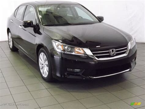 2014 Crystal Black Pearl Honda Accord EX-L Sedan #87224764 | GTCarLot.com - Car Color Galleries