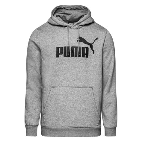 PUMA Hoodie Essential - Medium Grey Heather/Black