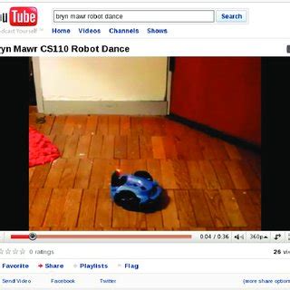 A student's robot dance assignment on YouTube.com. | Download ...