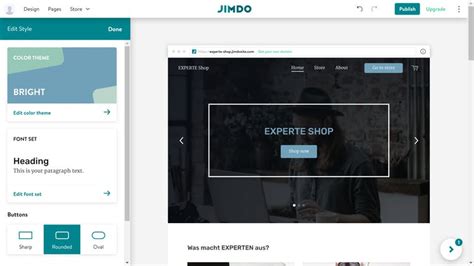 Jimdo - Ecommerce Platform Review | EXPERTE.com