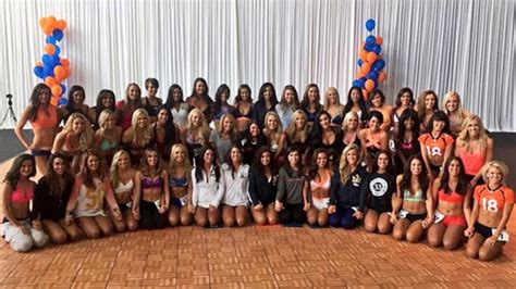 Denver Broncos Cheerleaders' preliminary auditions