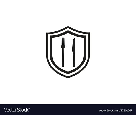 Food safety icon Royalty Free Vector Image - VectorStock