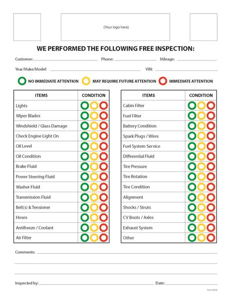 Car Maintenance Checklist Spreadsheet | Vehicle inspection, Checklist ...