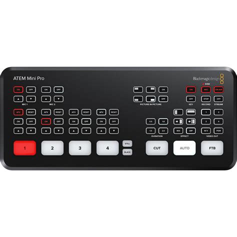 Blackmagic Design ATEM Mini Pro HDMI Live Stream SWATEMMINIBPR