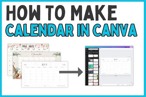 How To Make a Calendar In Canva (3 Easy Ways)