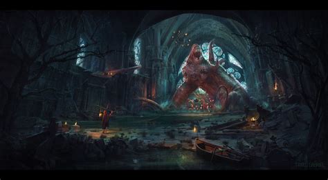 ArtStation - The Great Old One, Gabriel Tanko in 2021 | Lovecraftian ...