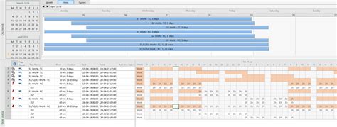 Microsoft Project Calendar View - Printable Word Searches