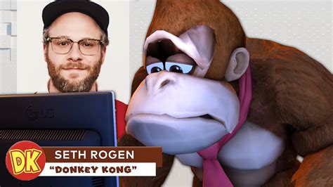 Donkey Kong will be played by Seth Rogen - YouTube