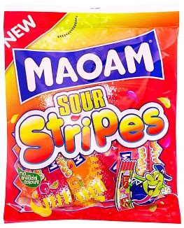 MAOAM Sour Stripes (160g)