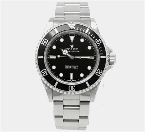 Rolex Submariner Black Dial Stainless Steel Oyster Automatic... for ...