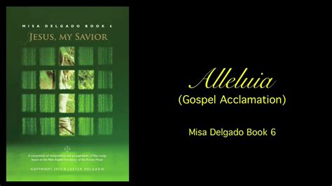 Alleluia Gospel Acclamation - Book 6 Chords - Chordify