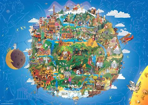 The Earth, 1000 Pieces, Heye | Puzzle Warehouse | Legpuzzels, Grappige ...