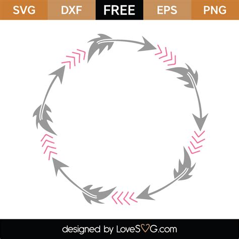 Free Monogram Frame Svg