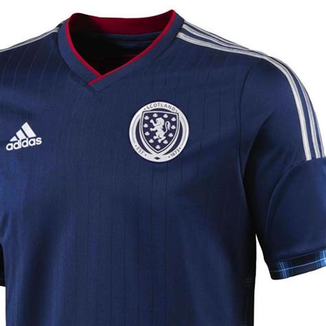 Scotland Player Issue Home football shirt 2014/15 - Adidas ...