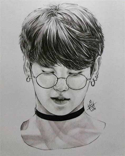 Image result for jungkook drawing | Jungkook in 2019 | Pinterest ...