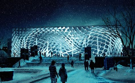 New Parametric Facade for Pushkinsky Cinema / Synthesis Design + Architecture - eVolo ...