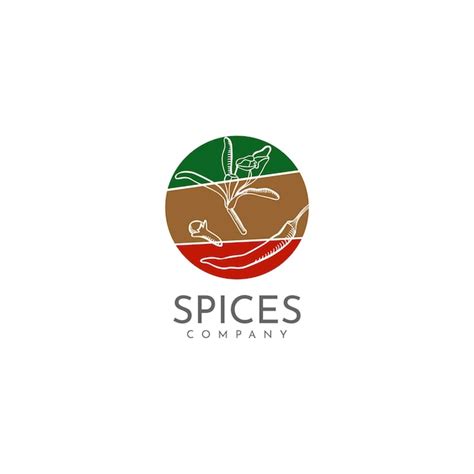 Premium Vector | Spices Company Logo