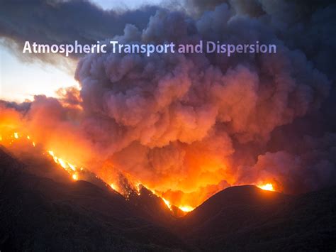 Atmospheric Transport and Dispersion – Air Resources Laboratory