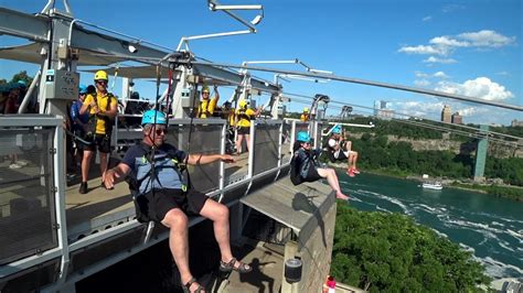 Zipline Over Niagara Falls July 14th, 2019 - YouTube