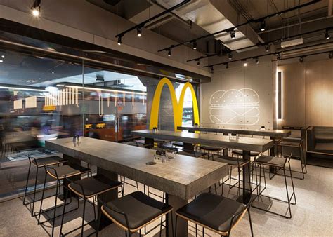 McDonald's Restaurant Interior Design Is Part of Rebranding Strategy | Restaurant interior ...