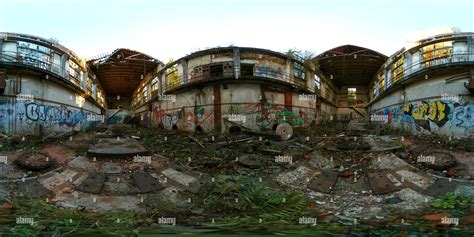 360° view of Lost Place somewhere in Bavaria, Germany - Alamy