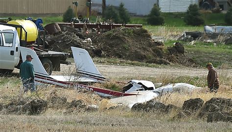 Photo: Plane crashes at farm near Laurel airport