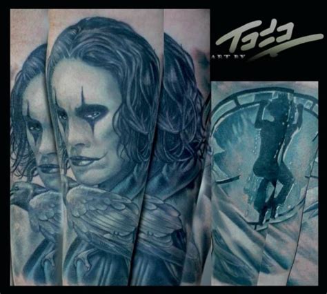 Brandon Lee The Crow Tattoo Images & Pictures - Becuo | Crow tattoo ...