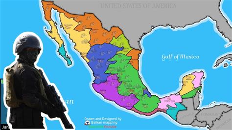 Drug Cartel Areas In Mexico