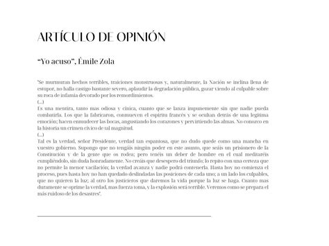 Artículo de Opinión (Qué es, Características, Estructura y Ejemplos ...