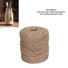 200m Natural Jute Twine 3mm Dia 4 Strand Safety Protective Hemp Rope ...