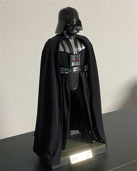 upgraded Hot Toys MMS388 Rogue One Darth Vader w/ cowhide leather suit ...