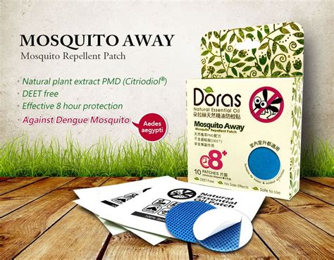 DORAS Mosquito Repellent Patch (PMD) | Taiwantrade.com