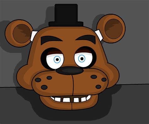 Freddy Fazbear Mask-Head by KnightAtNights on DeviantArt