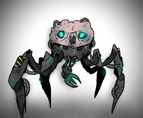 Arachnotron sketch. : r/Doom