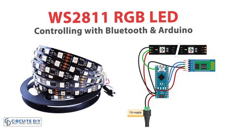 WS2811 RGB LED Bluetooth Control with Arduino