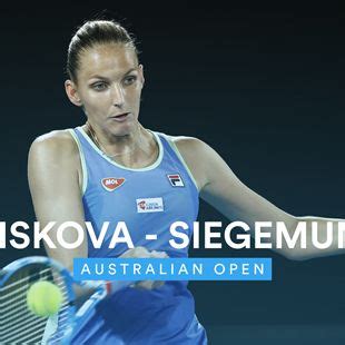 Australian Open 2020 highlights: Second seed Karolina Pliskova sees off ...