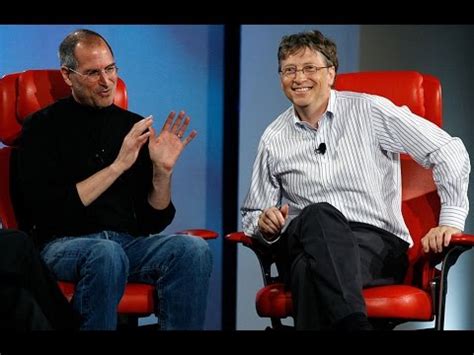 Steve Jobs & Bill Gates interview 2007 - YouTube