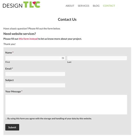 WordPress Not Sending Email From Contact Form | Design TLC