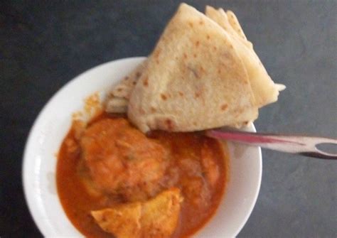 Butter Chicken and Roti Recipe by Bongiwe Vuvu Ndlovu - Cookpad