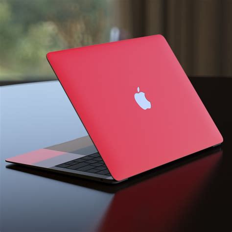 Solid State Red MacBook Air 13-inch 2018-2020 Retina Skin | iStyles