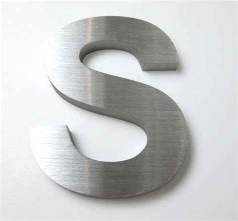 Flat Cut Stainless Steel Letters | METAL LETTERS