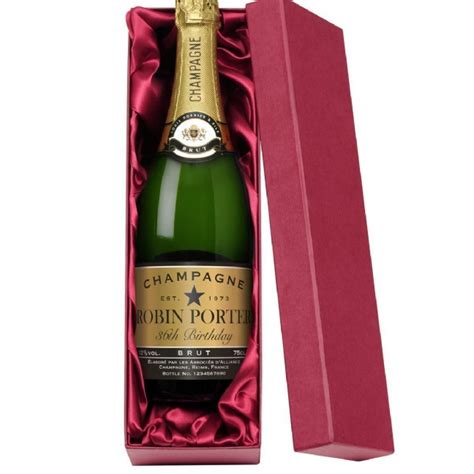 Birthday Gifts : Champagne Personalised, Personalised Champagne delivered to your door